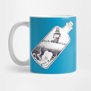 Ship in a bottle Mug